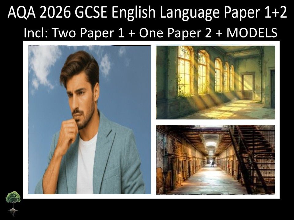 Three AQA 2026 GCSE English Language Paper 1 & 2 Mocks | Models