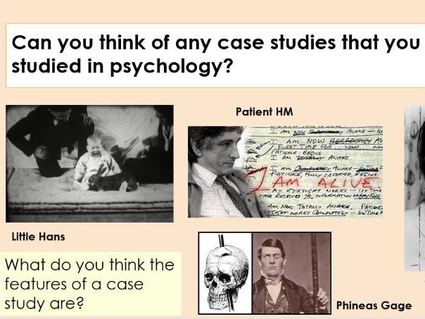 AQA A level Psychology Case studies lesson