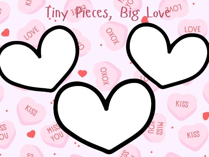 Valentine’s Day Fine Motor Activity | Tiny Pieces, Big Love Heart Craft