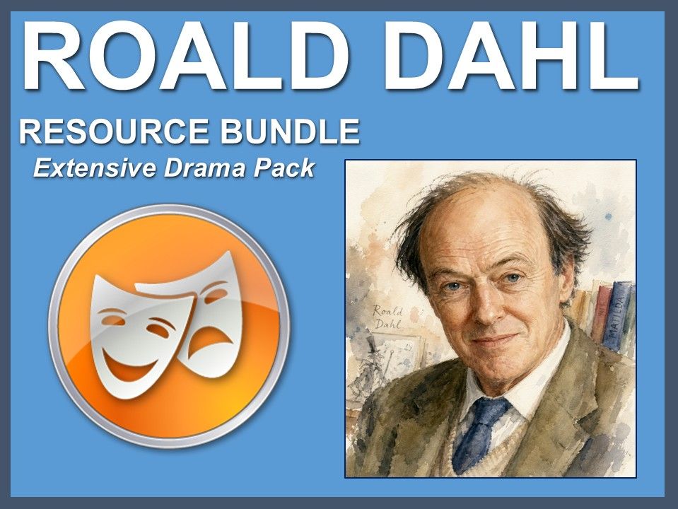 ROALD DAHL DAY Drama bundle: Matilda, George's Marvellous Medicine, Script and Quiz!