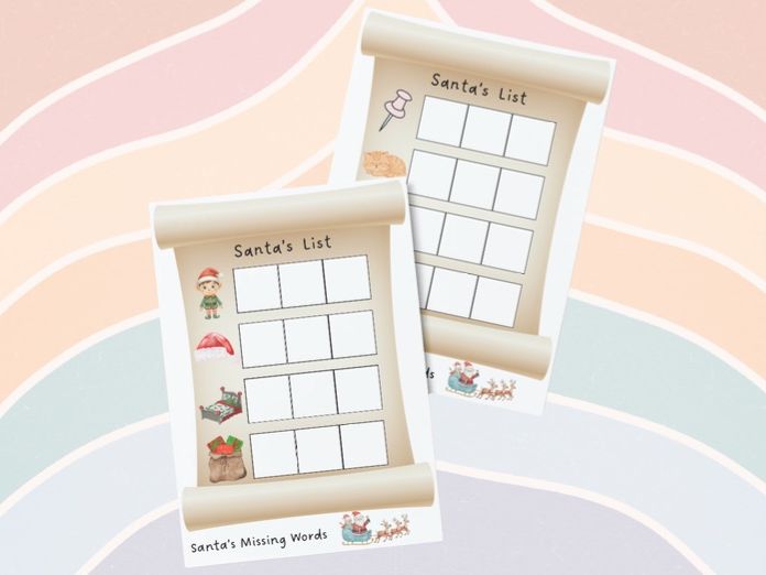 Christmas - Santa's Missing Words