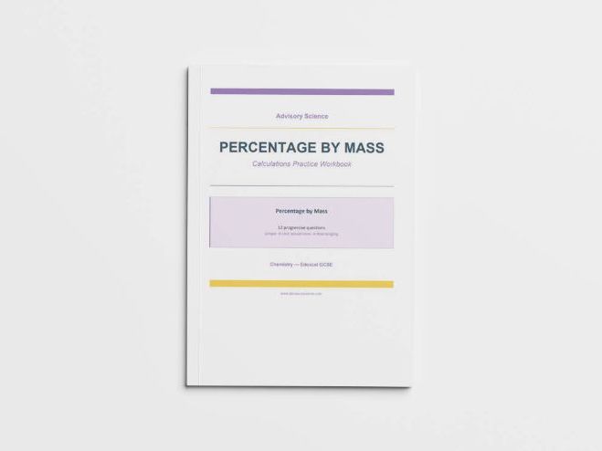 Percentage by Mass - Edexcel GCSE Chemistry Calculation Practice Book