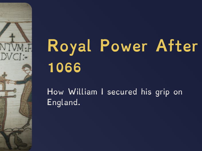 Medieval England - Royal Power After 1066