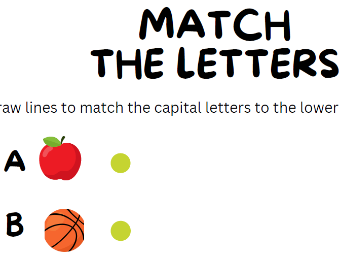 Early Year Alphabet learning