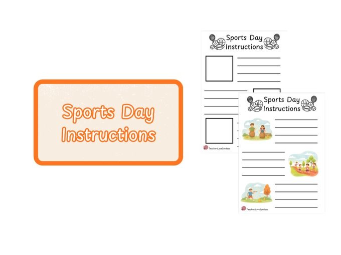 Sports Day Instructions