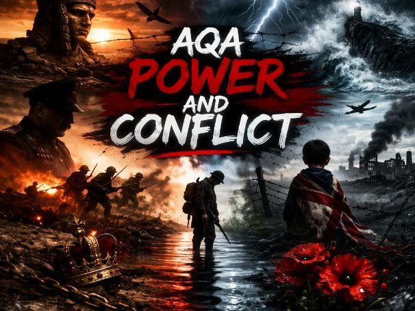 Power and Conflict” poetry bundle (from the AQA Poetry Anthology)