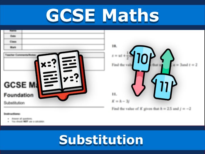 GCSE Maths | Substitution | Edexcel