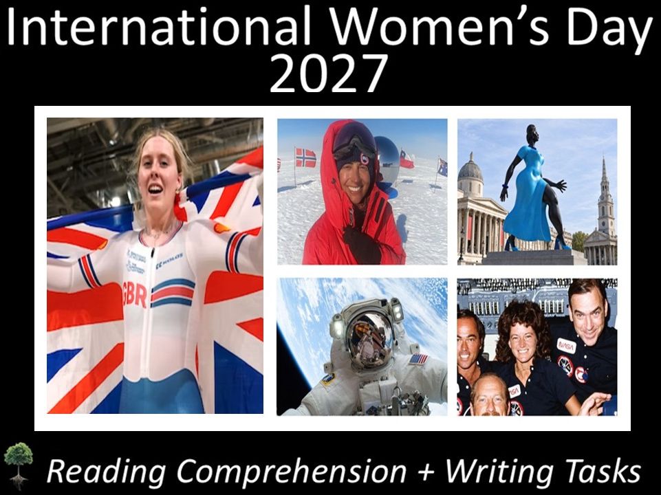 International Women’s Day 2027 | Reading Comprehension + Writing Bundle