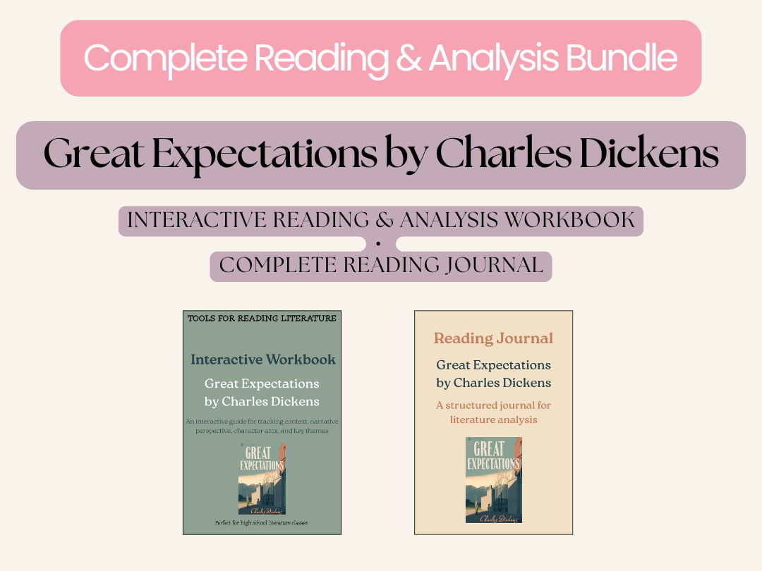 Great Expectations by Charles Dickens – Independent Study & Analysis Bundle