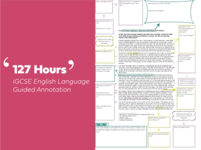 Guided Annotation - '127 Hours'