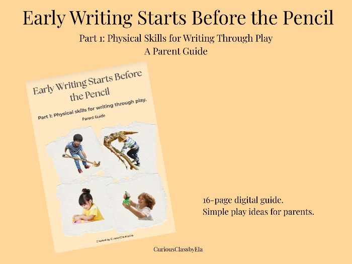 Writing Foundations Through Play Parent Guide