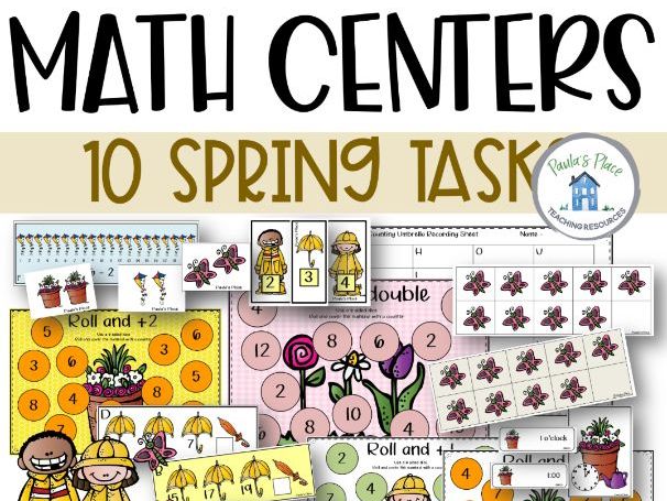 Maths Centres Spring Theme