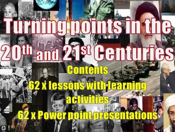 TURNING POINTS IN THE 20th and 21st CENTURIES