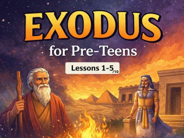 Exodus for Pre-Teens: 5 Bible Lessons