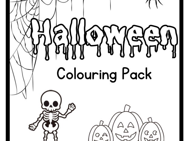 Halloween Colouring booklet