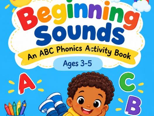 Beginning Sounds & Initial Phonics  Activity Book | EYFS / Pre-K Printable.   PDF
