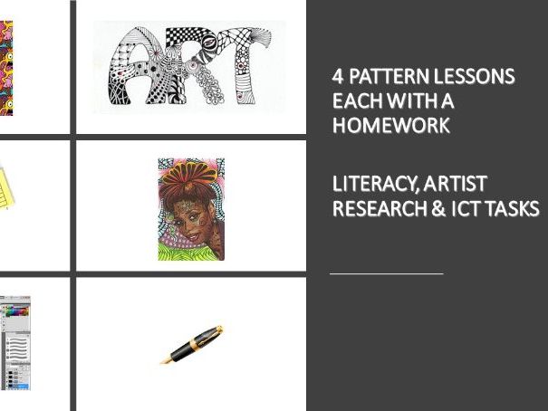 PATTERN Introduction - 4 lessons suitable for KS2 or KS3