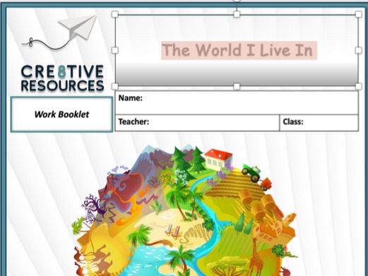 The World I Live In Student PSHE Workbooklet