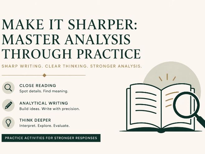 Analytical Writing and Writer’s Methods
