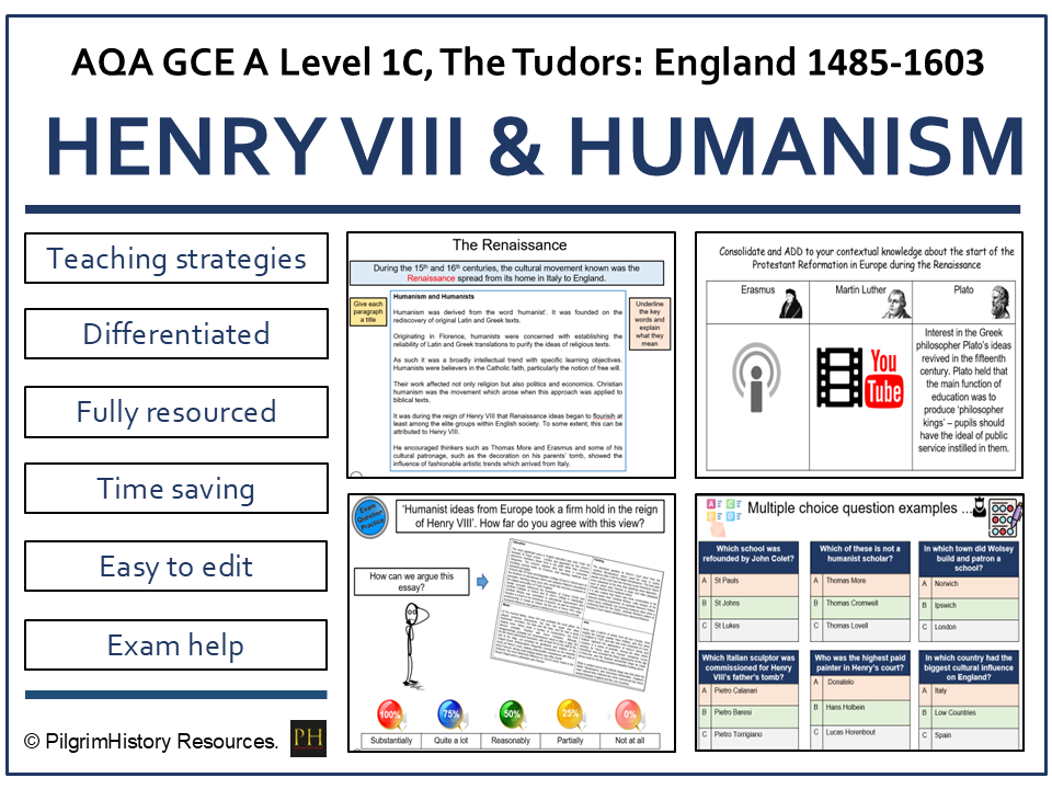 Henry VIII and Humanism: Ideas, Influence and Reform | AQA A Level History