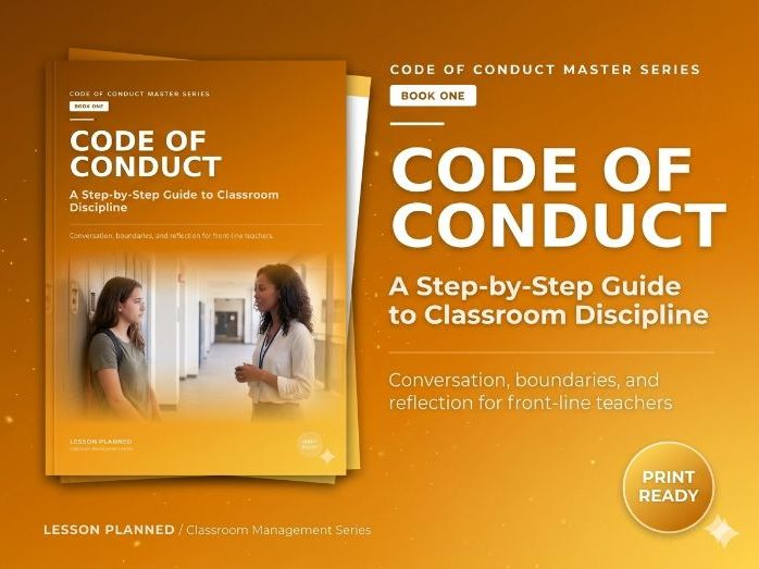 Code of Conduct Mastery Series - Classroom Discipline-Book 1