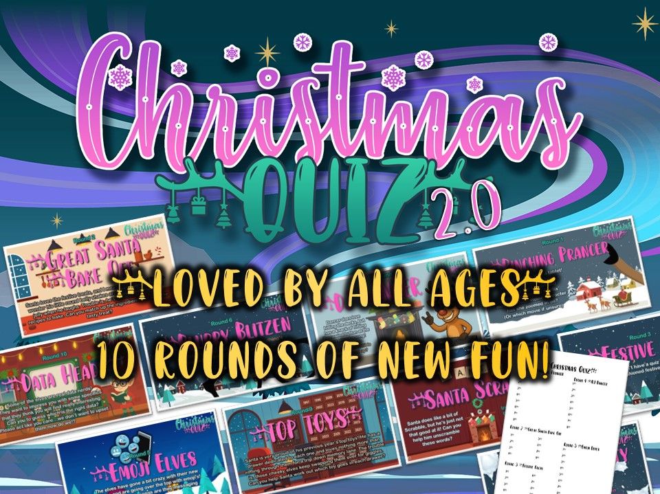 Christmas Quiz: Hanging out with the folk at the North Pole...AGAIN! +BONUS ACTIVITIES