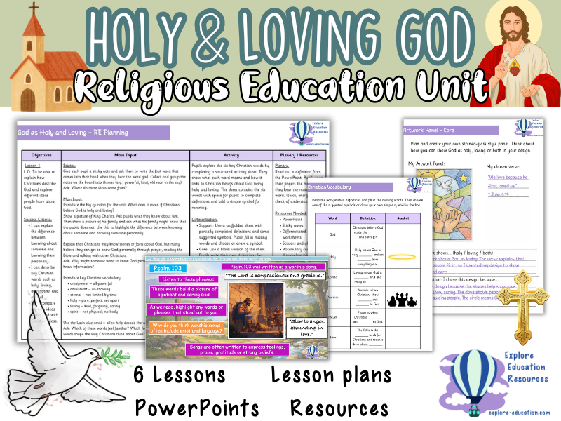 KS2 God as Holy and Loving - RE Unit - 6 Outstanding Lessons