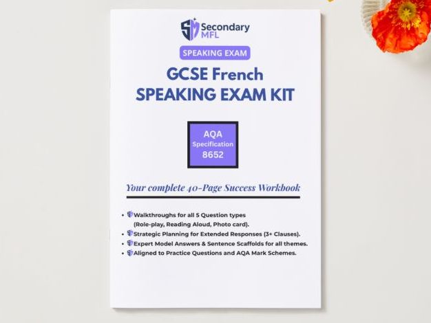 AQA GCSE French Speaking Booklet