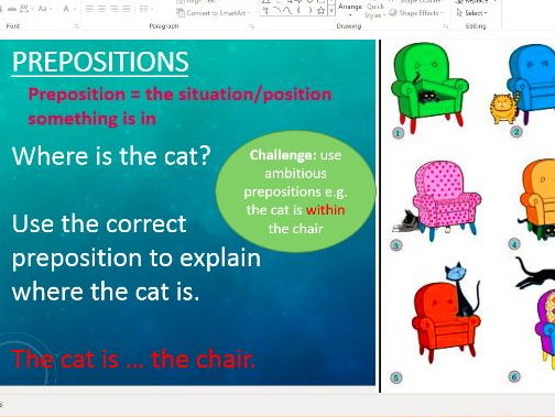 Ambitious Prepositions