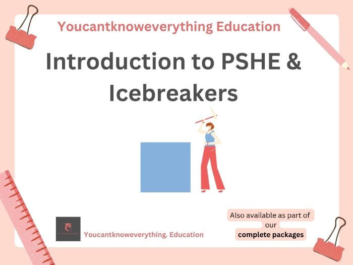 Introduction to PSHE Pupil Workbook