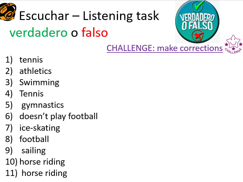 Deportes - Sports Spanish KS2/3 Bundle of 3 Lessons