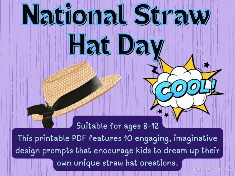 National Straw Hat Day Questions for Kids: Get Creative This May 15!