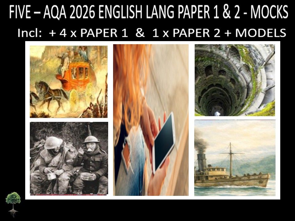 FIVE - AQA PAPER 1 & 2 | 2026 FULL MOCKS | MODELS