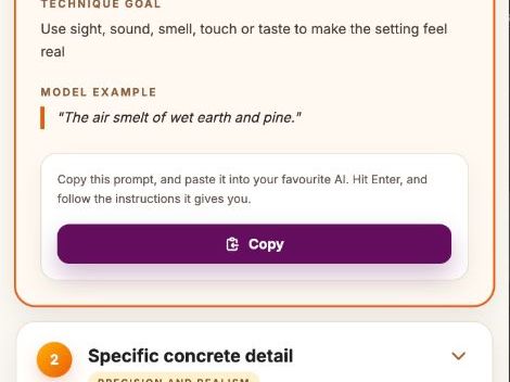 GCSE English Language Creative Writing Techniques Coaching for AQA 8700 free demo