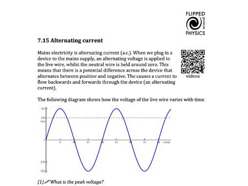 Alternating current
