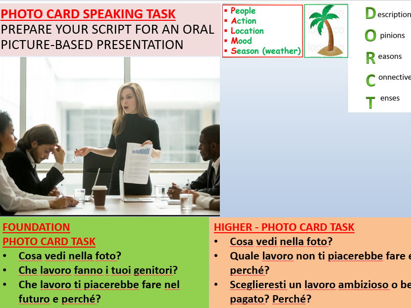 Jobs - I lavori - Italian lesson - different types of job