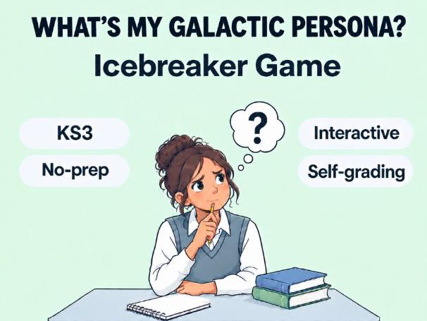 Science Icebreaker Game | What’s My Galactic Persona?