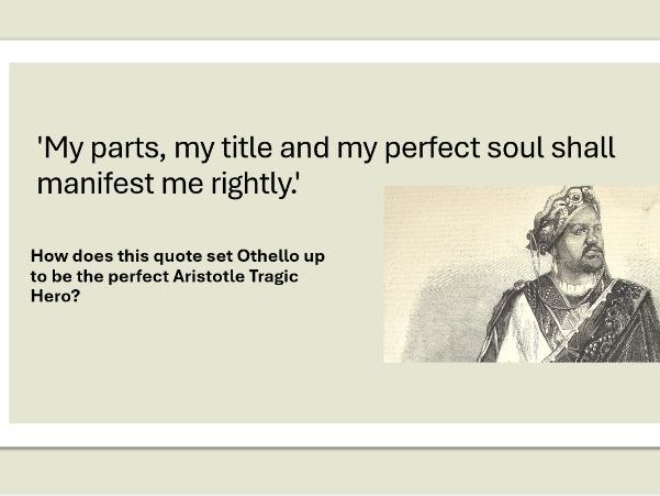 LOVE THROUGH THE AGES- OTHELLO A1S2