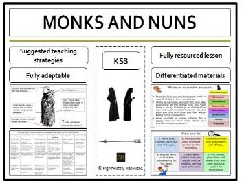 Medieval Monks and Nuns | Teaching Resources