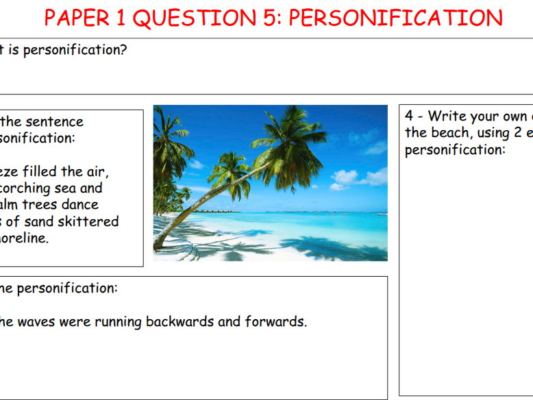 AQA English Language Question 5 Practice Booklet