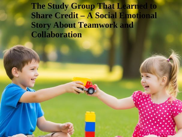 The Study Group That Learned to Share Credit – About Teamwork and Collaboration
