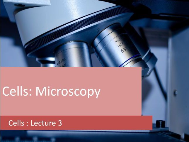 Microscopy Lesson Slides (A-Level Biology)