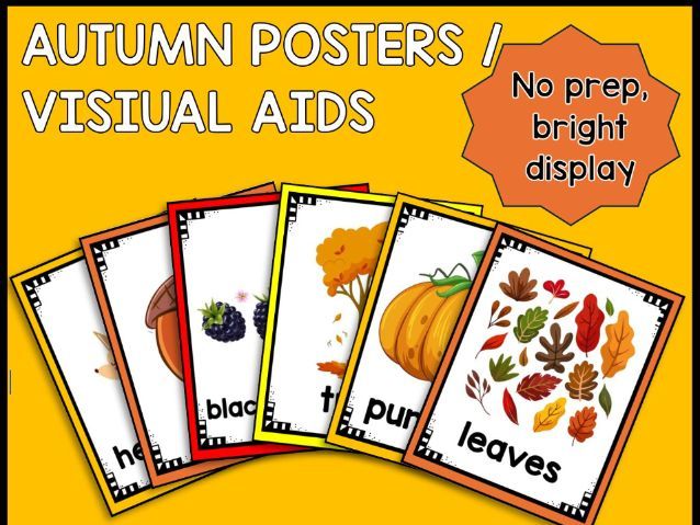 Autumn/Fall Posters/Visual Aids
