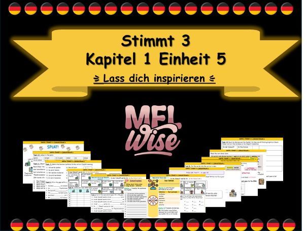 Stimmt 3 , Kapitel 1 Einheit 5 Lass dich inspirieren