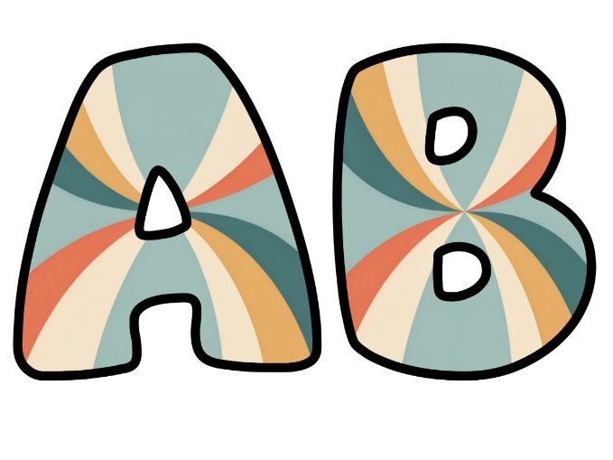 SEL Soft Calming Spiral Pastel Boho Cute Classroom Display | Lettering Set