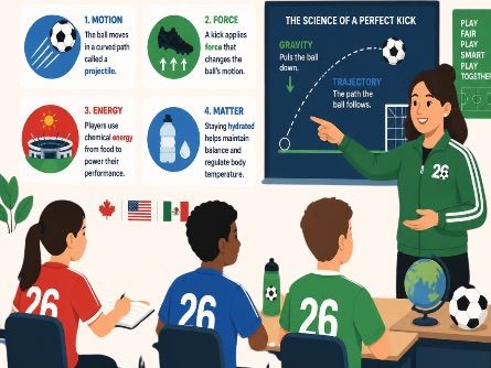 World Cup 2026 Science Lesson KS3 - Forces and Energy