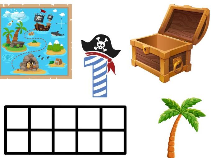 Pirate ten frames
