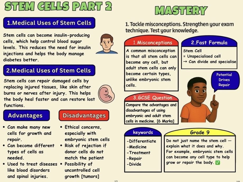 GCSE Biology AQA Foundation – Full Revision Guide | 200+ Pages | 2025–2026