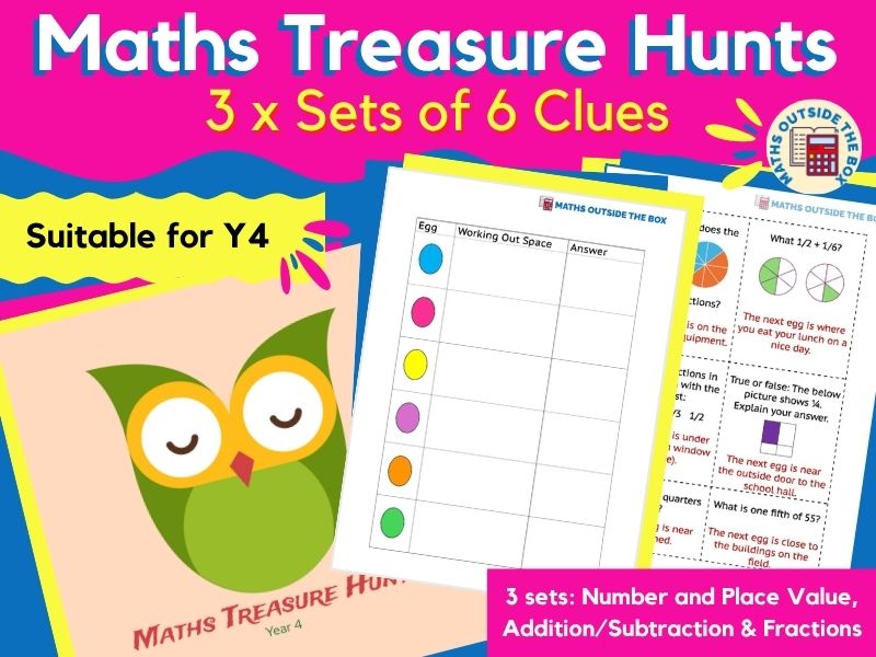 Maths Treasure Hunts (Year 4)