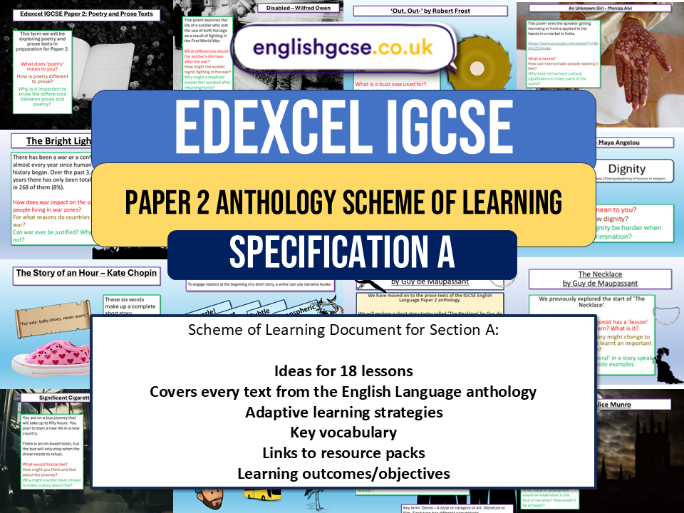 Edexcel IGCSE English Language Paper 2